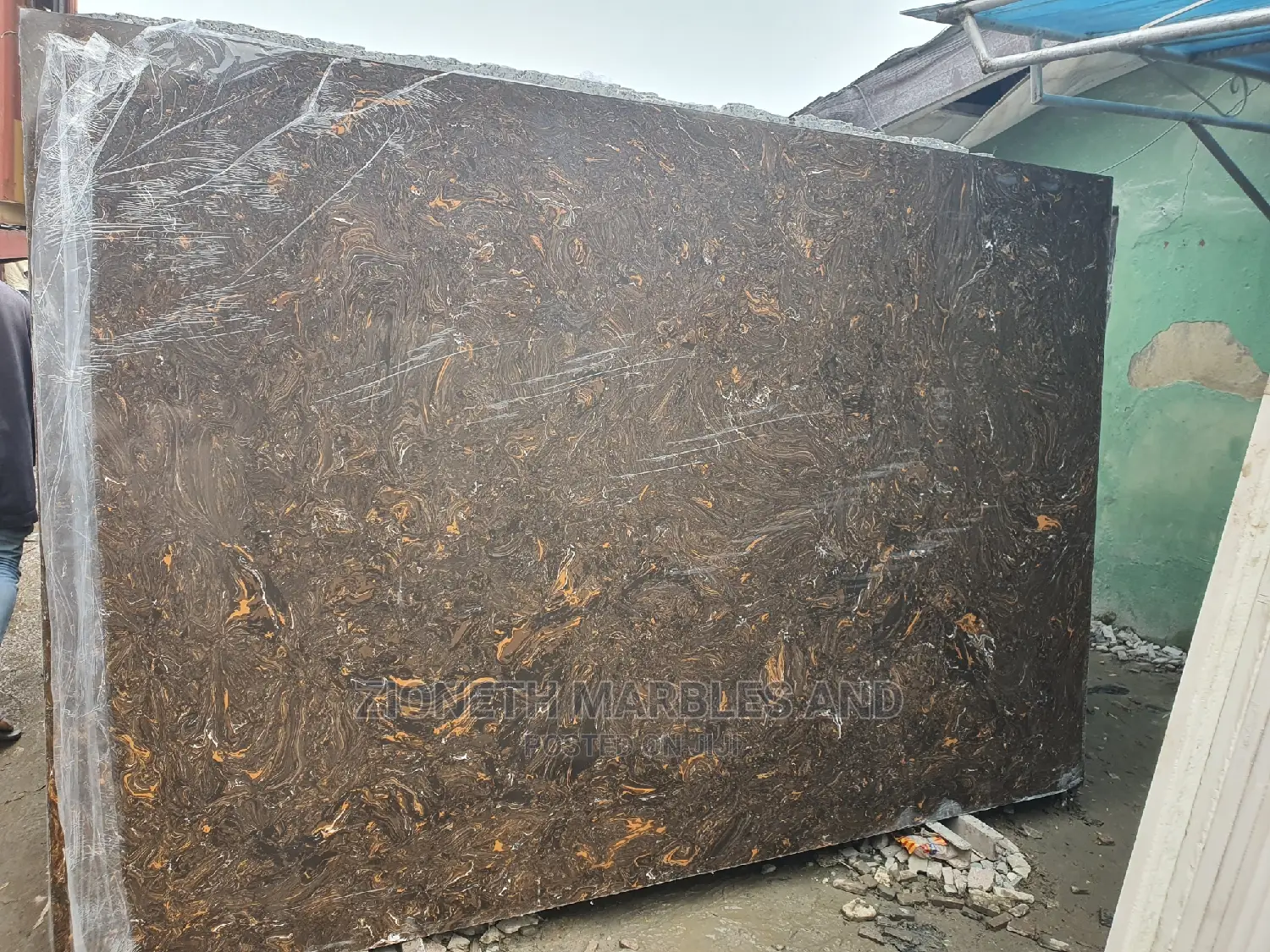 Shiver Wave Quartz Marble Slab