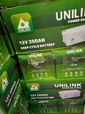 200ah 12v Unil Ink Solar Battery Dry Cell
