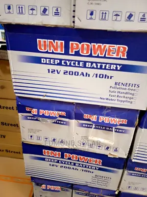 200ah 12v Uni Power Solar Battery Dry Cell