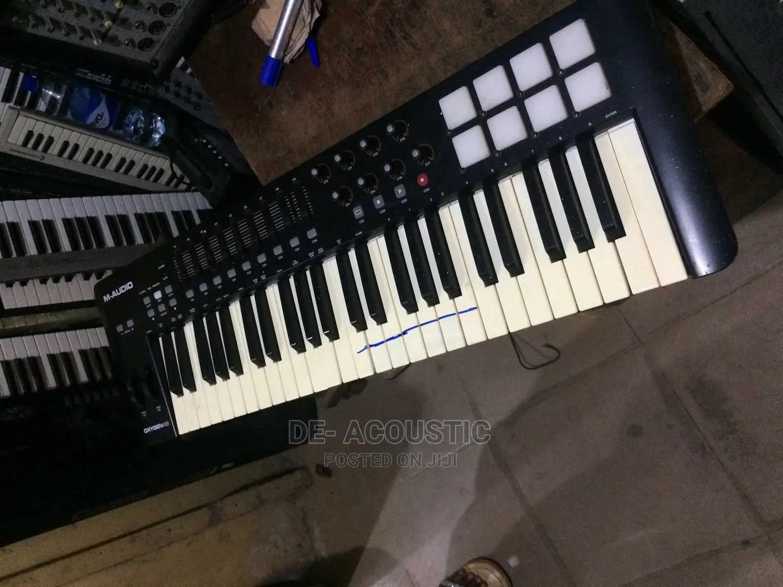 Maudio Midi Keyboard With Drum Pad
