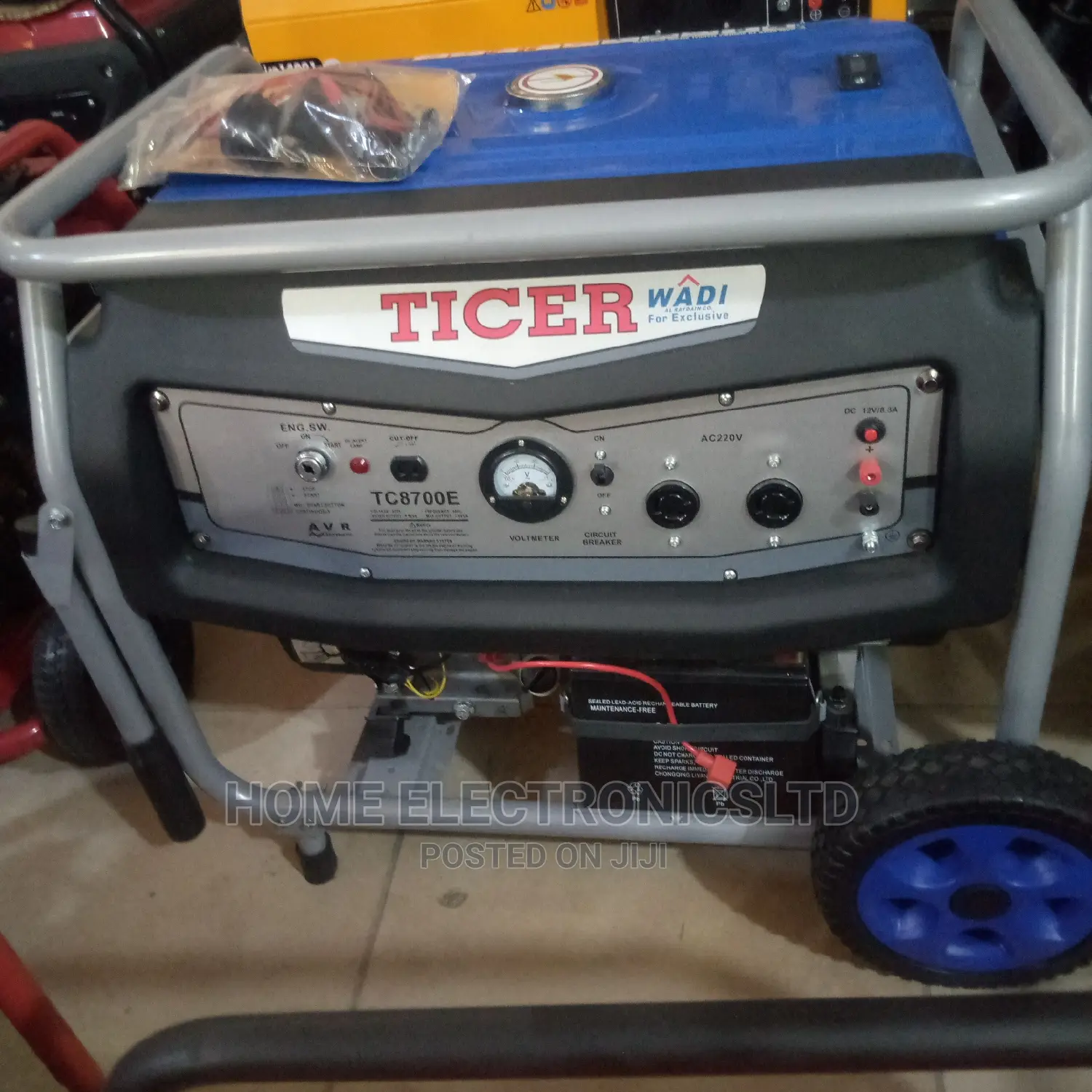 Tiger Generator With Remote Control 8 Kva
