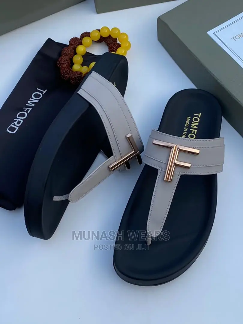 Tom Ford Leather Slipers