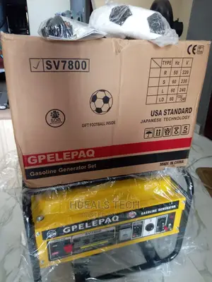 Elepaq Sv7800 Manual 4.5kva Gasoline Generator.