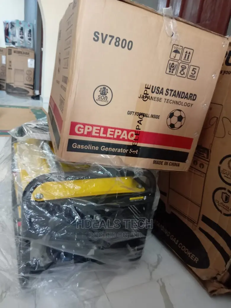 Elepaq Sv7800 4.5kva Manual Start Generator.