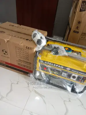 Elepaq 4.5kva Less Noisegasoline Generator.