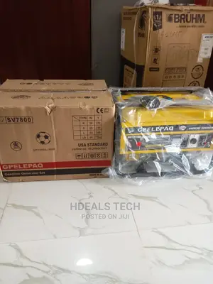 Sv7800 Manual Elepaq 4,5kva Generator Brand New