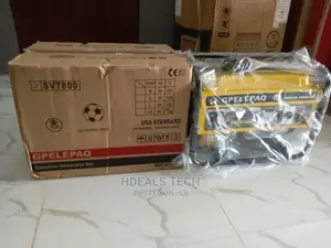 Sv7800 Elepaq Manual Generator Brand New 4.5kva