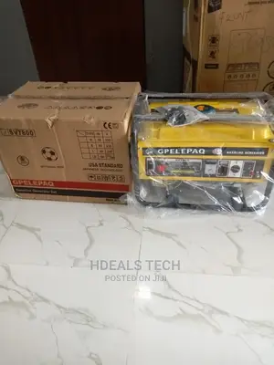 Elepaq Sv7800 4.5kva Manual Starting Gasoline Generator.