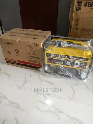 Elepaq Sv7800 4.5kva Manual Starting Gasoline Generator.