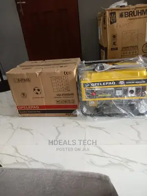 Brand New Manual Elepaq Sv7800 4.5kva Generator