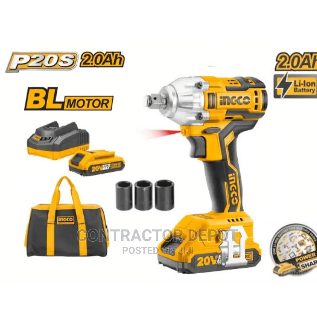 Ingco Lithium-Ion Impact Wrench