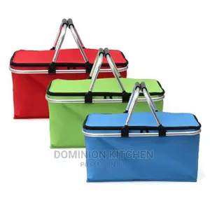 Insulated Thermal Cooler Foldable Picnic Camp Bag