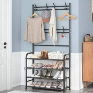 Clothes,Hat,Bag,Cap, and Shoe Rack