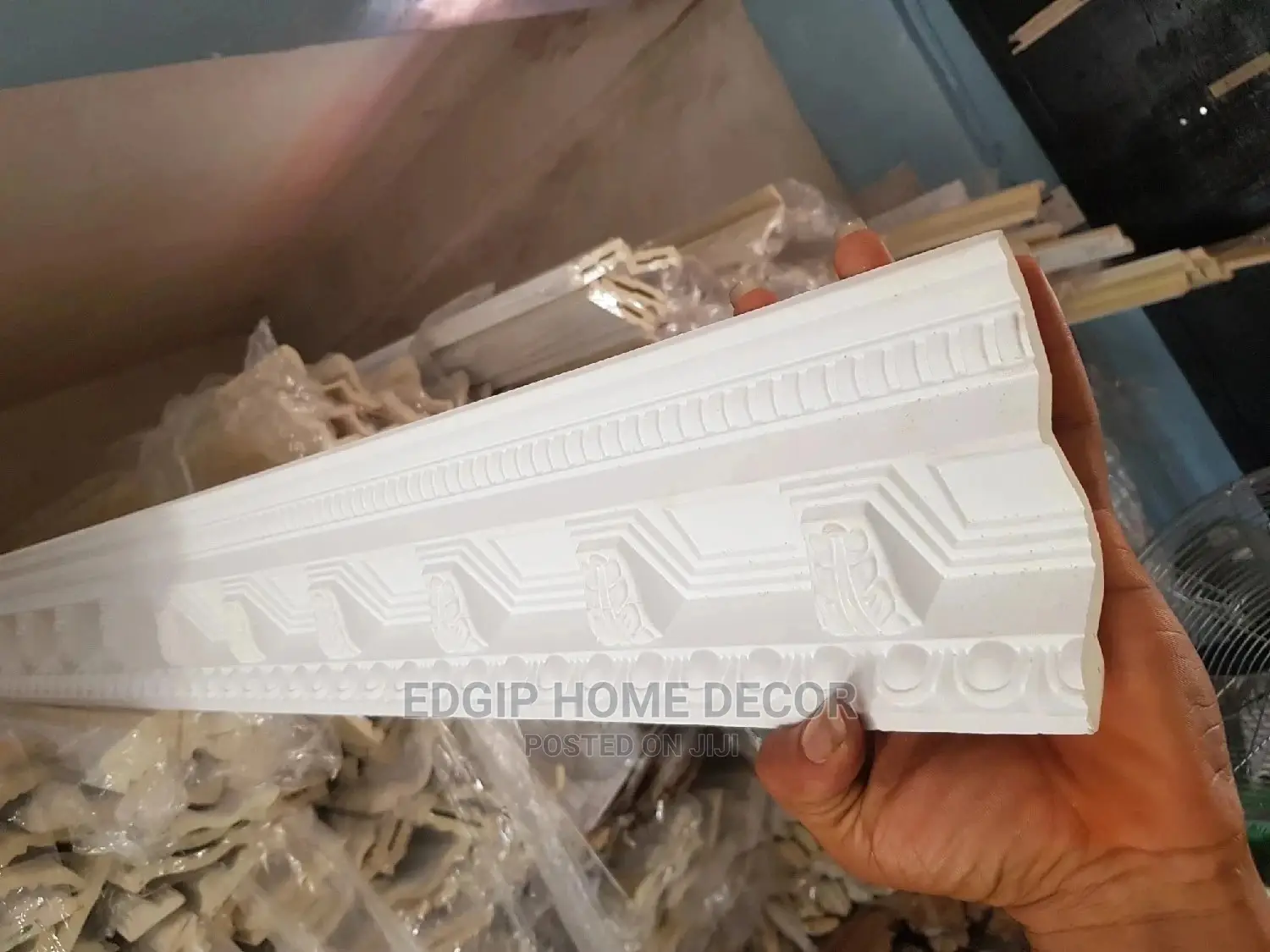 Wainscoting Polyurethane Ceiling Edge Cornice