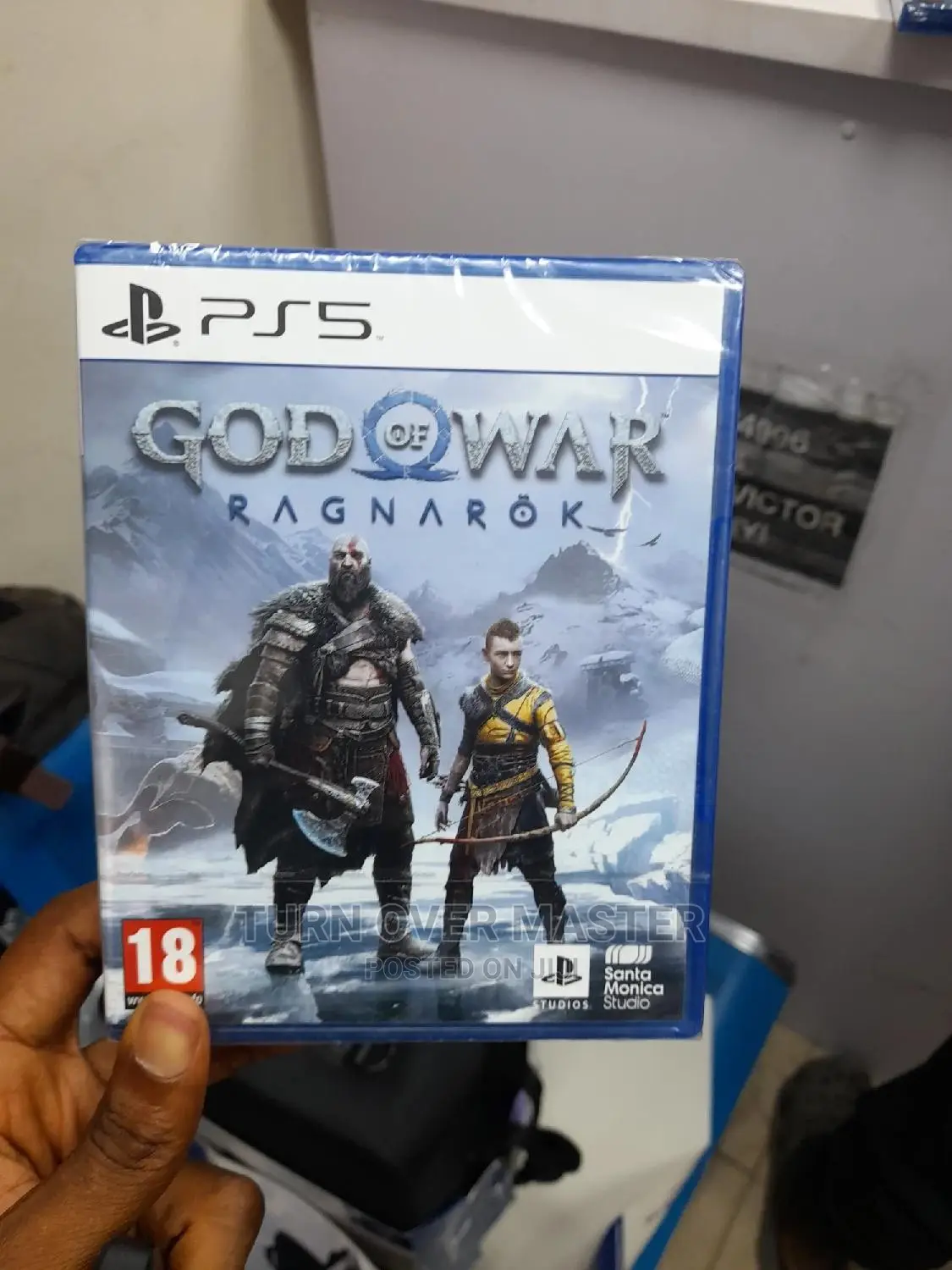 Ps5 God of War Ragnarok GAME DISC