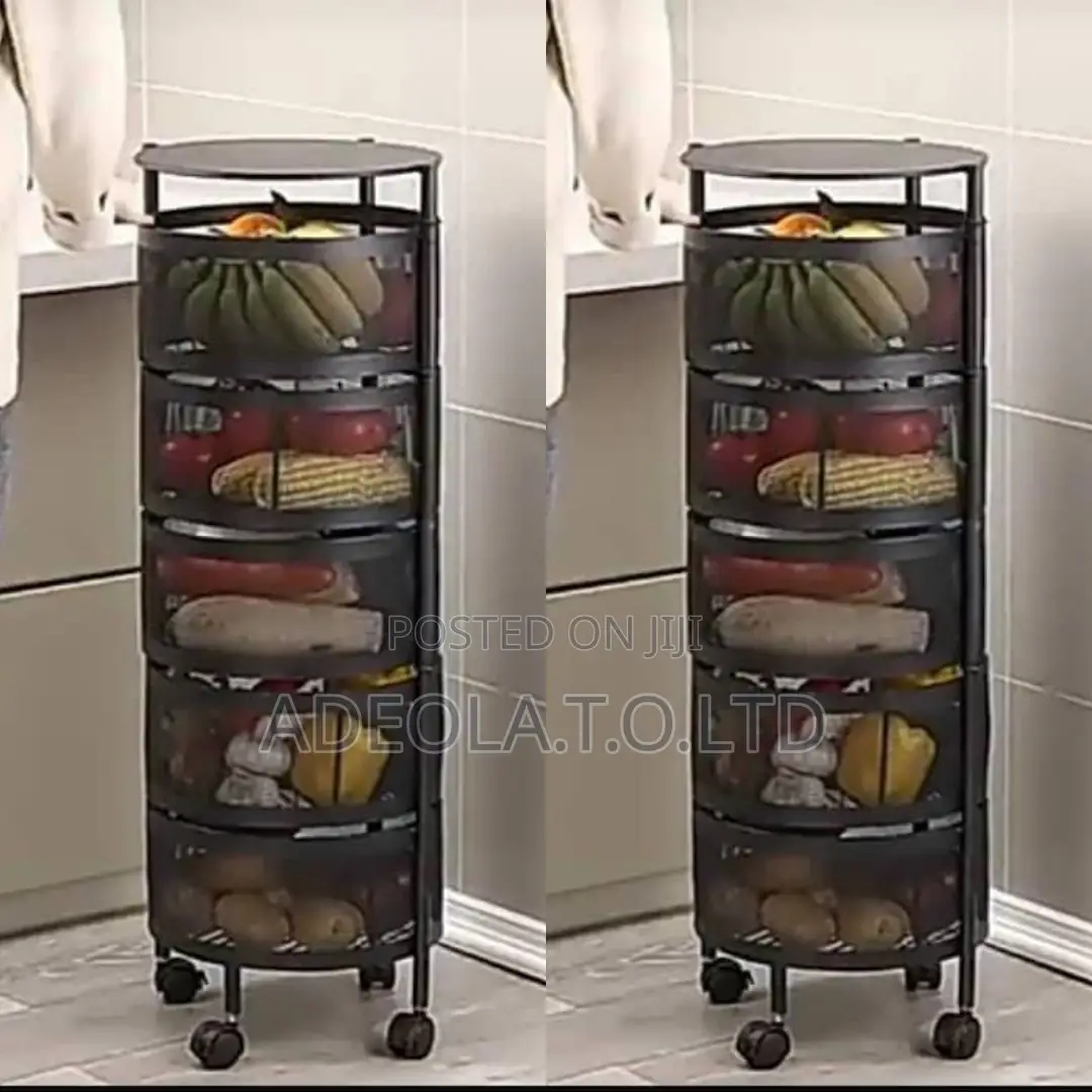 5 Layer Kitchen Trolley