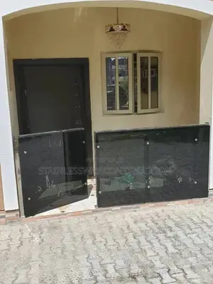 Dark Grey Balcony Glass at Wuye