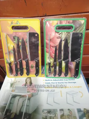 Choppping Board With Knife Set