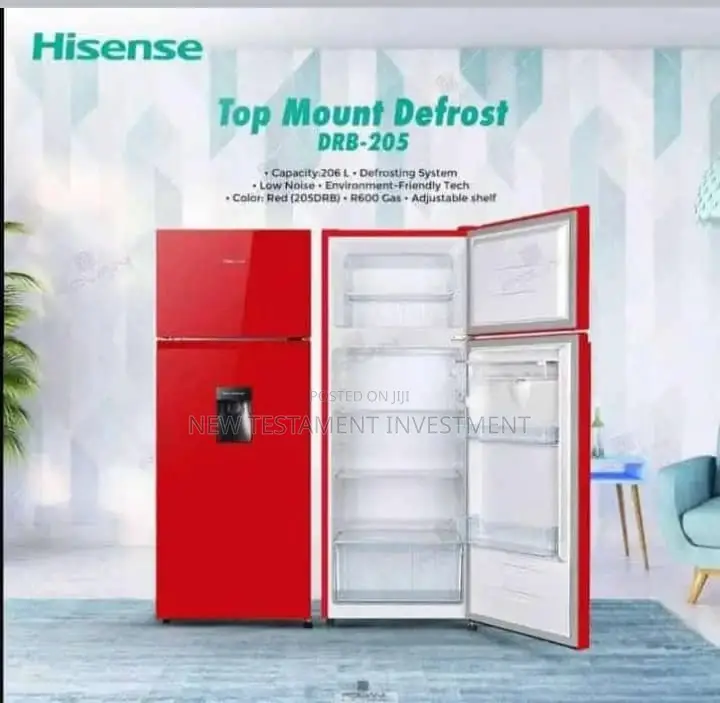 Hisense Fridge Capacity 206l With Water Dispenser