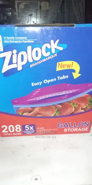 Ziplock Storage Bag