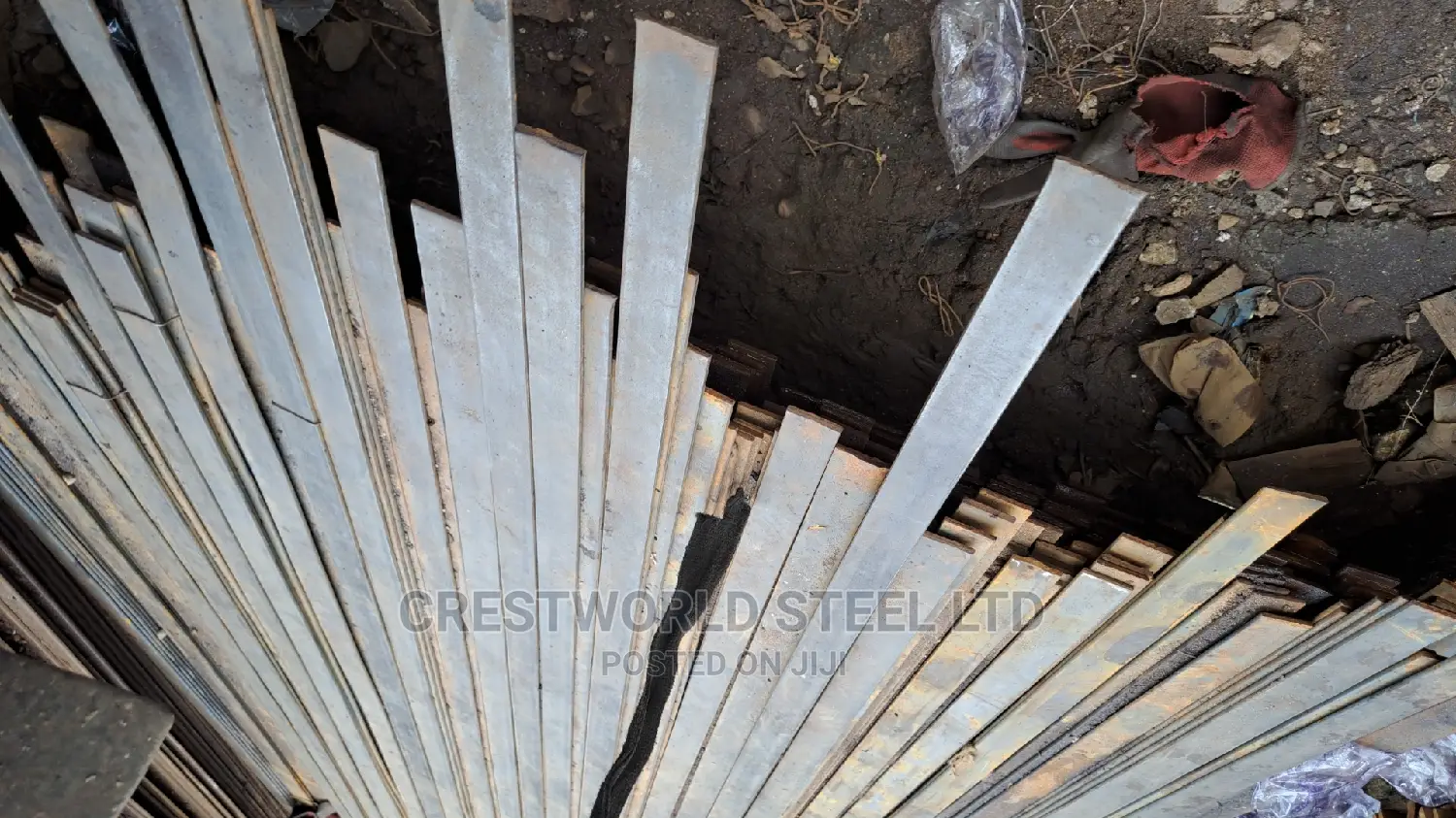 1"X5mm Flat Steel Bar