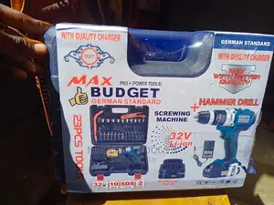 Max Budget Cordless Battery Drill Driver Machine -32v