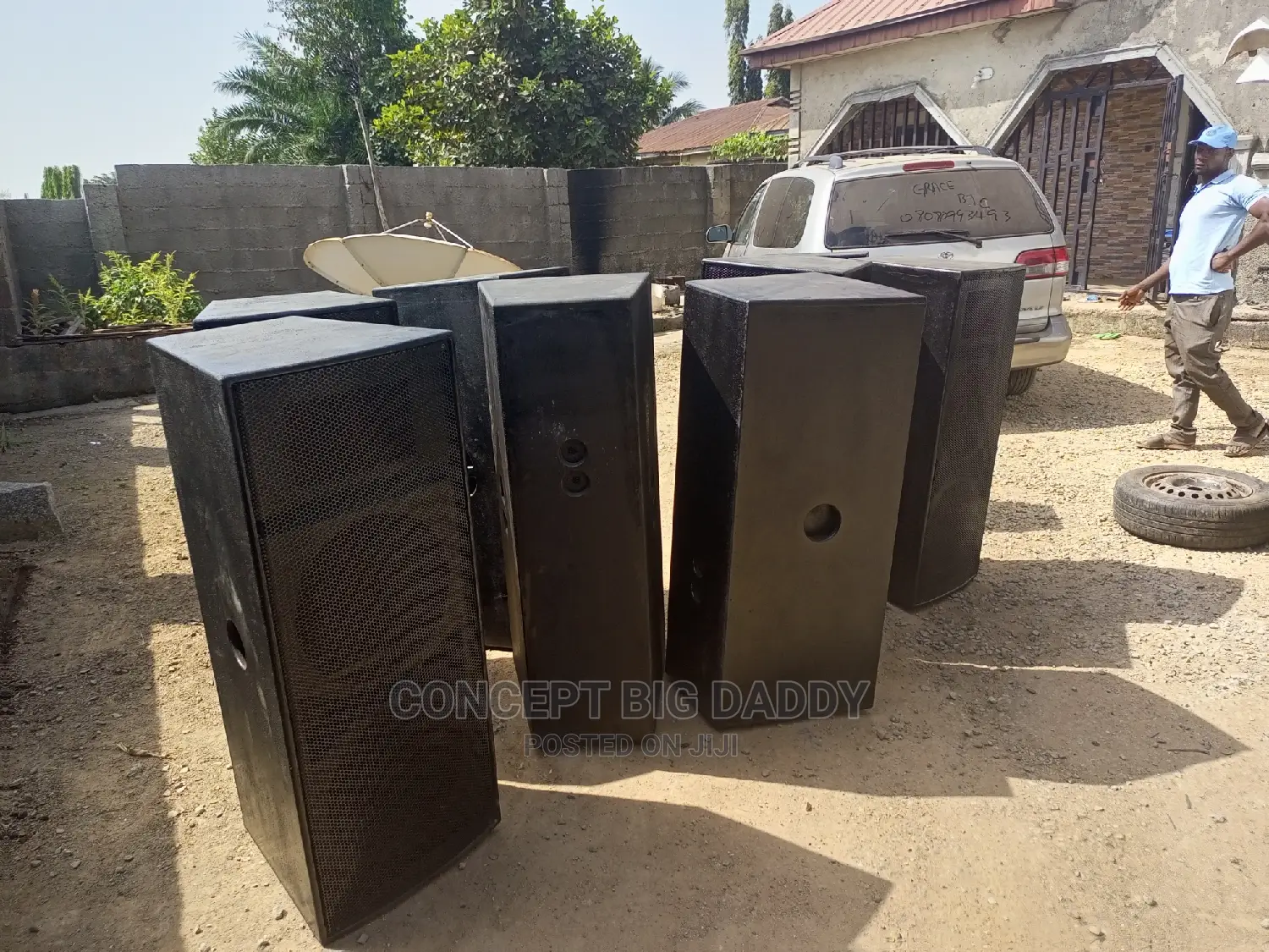 Empty Speaker Boxes