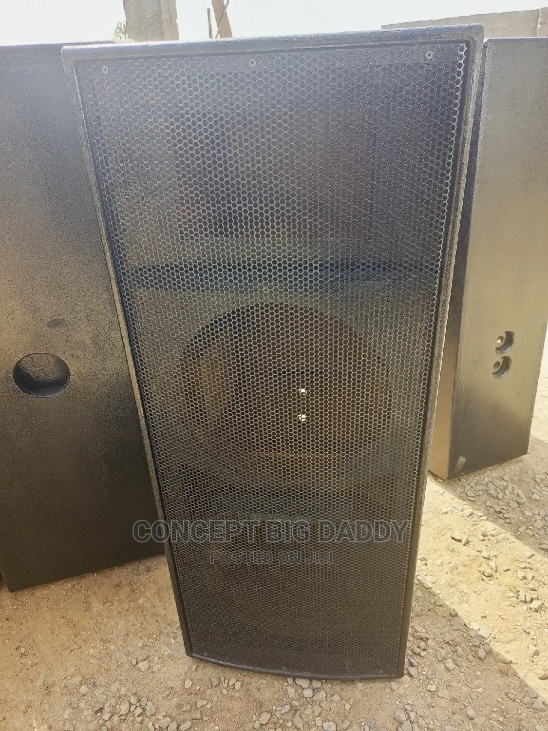 Empty Speaker Boxes