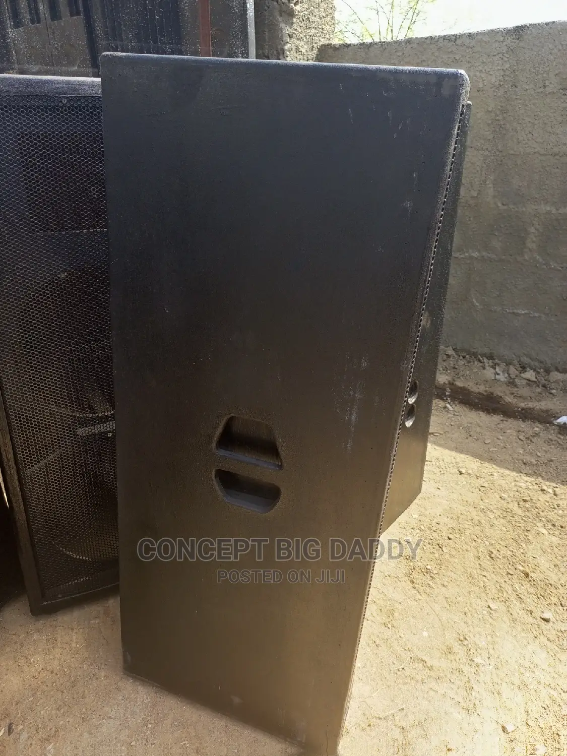 Empty Speaker Boxes