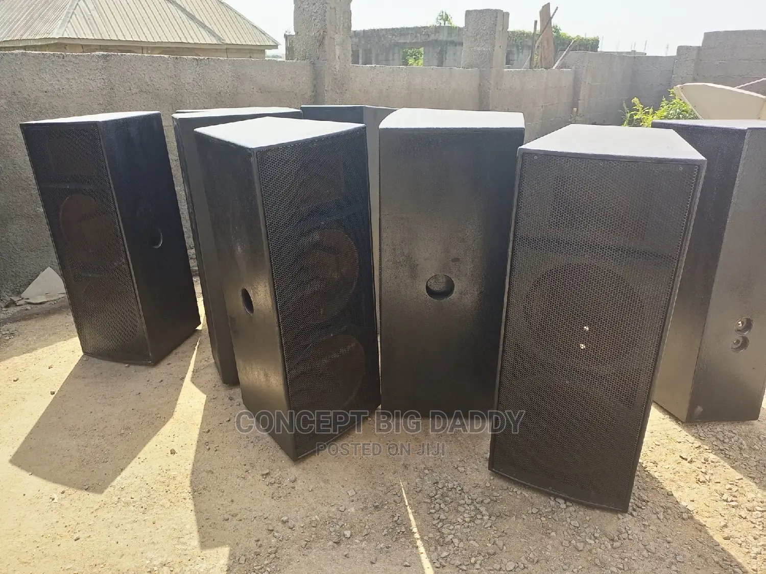 Empty Speaker Boxes