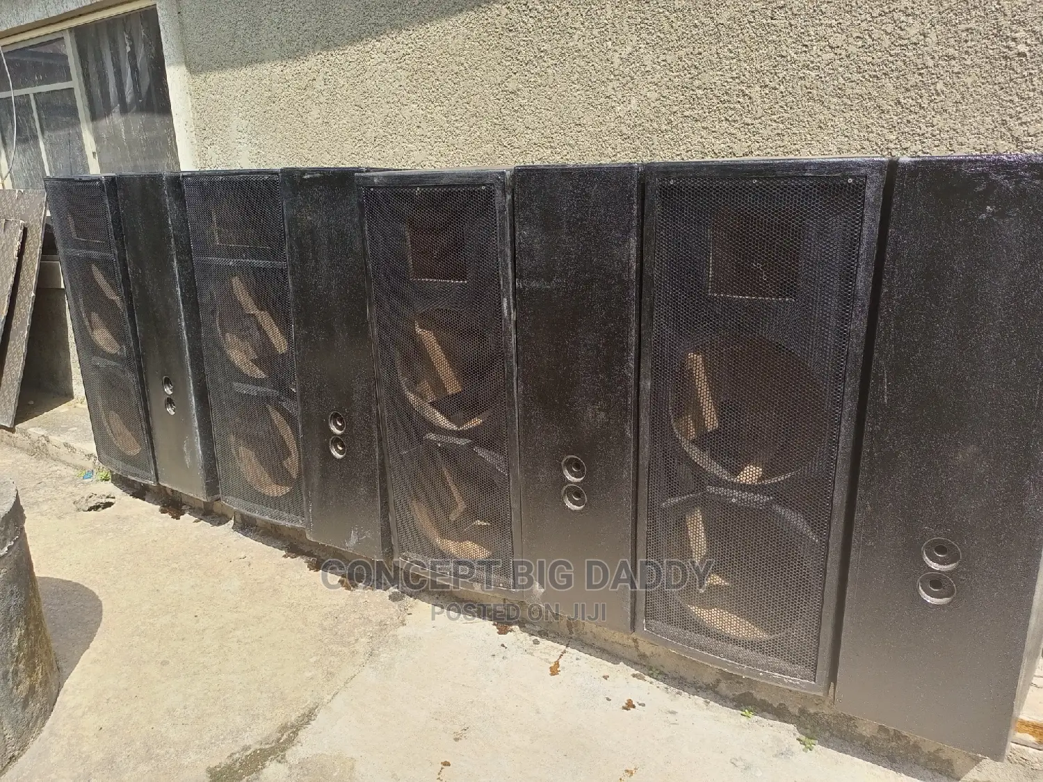 Empty Speaker Boxes