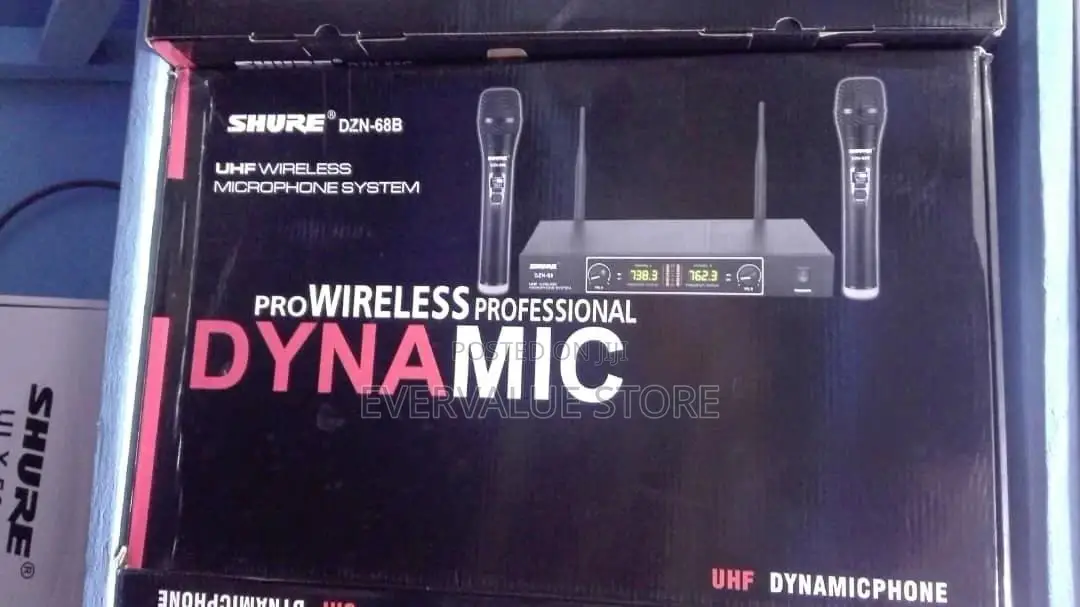 Shure D2n-68b Wireless Microphone