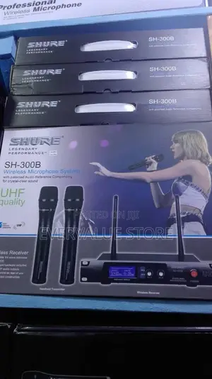 Shure SH-300B Legendary Professional Wireless Microphone