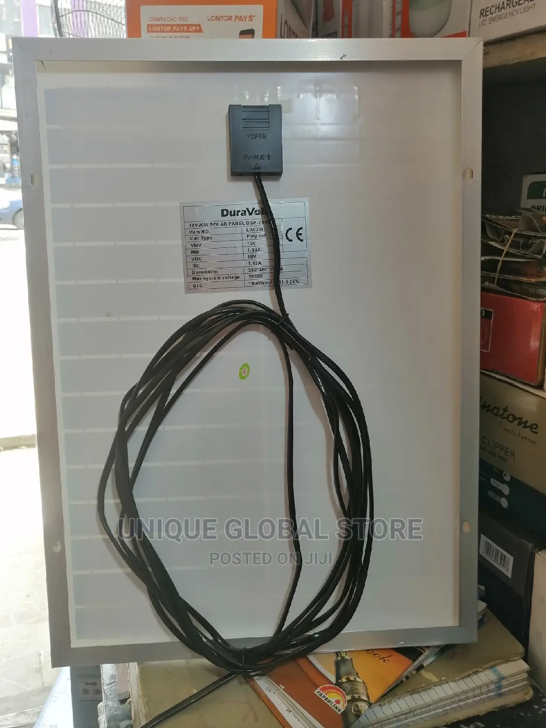 Qaza Solar Panel 20 Watt