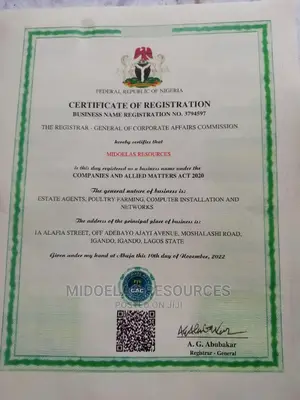 CAC Business And Company Registration