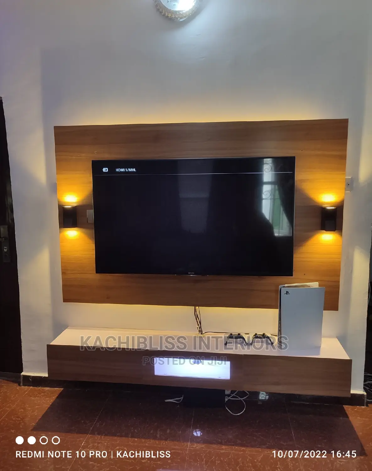 Floating Tv Console With Lights