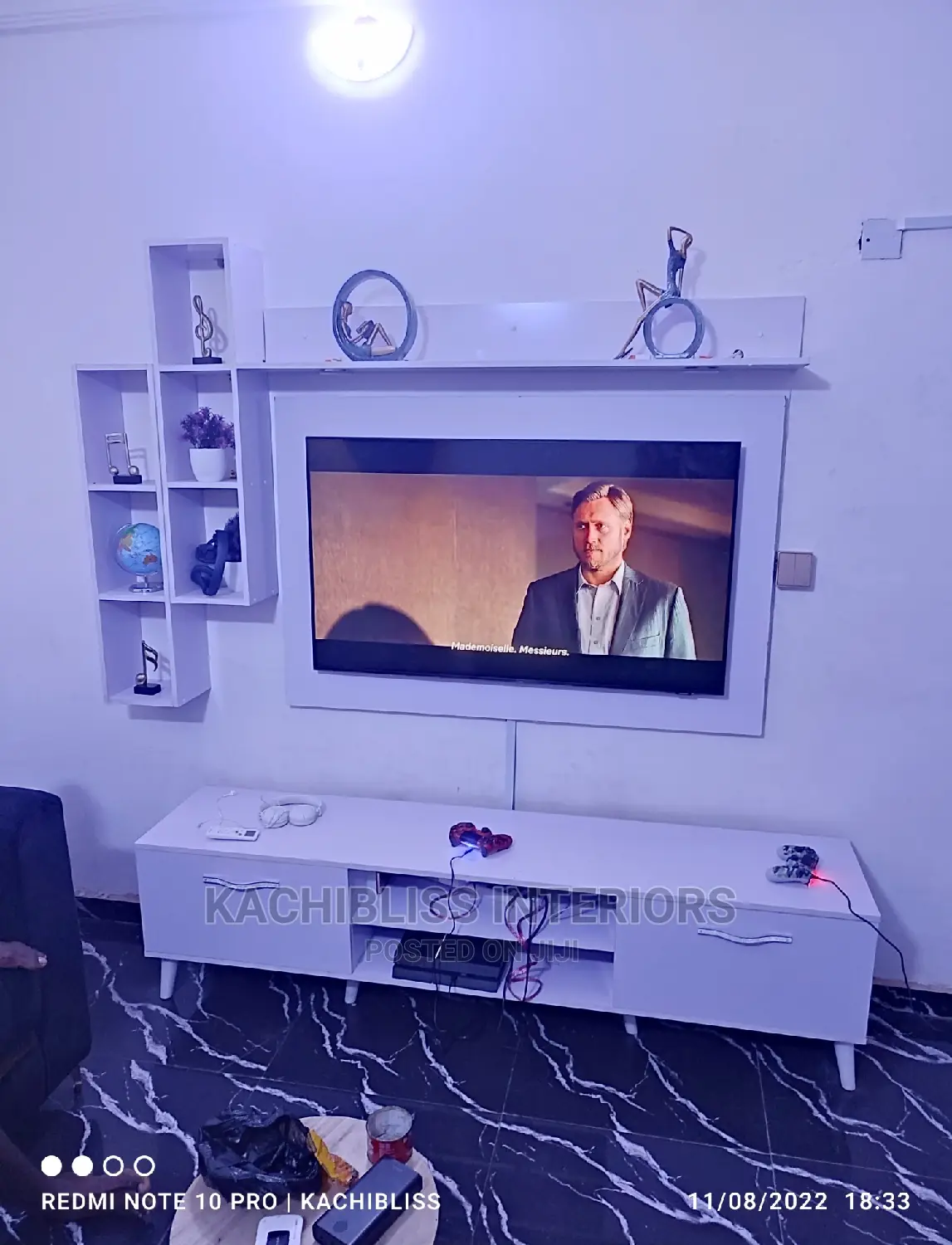 Tv Console With Lights