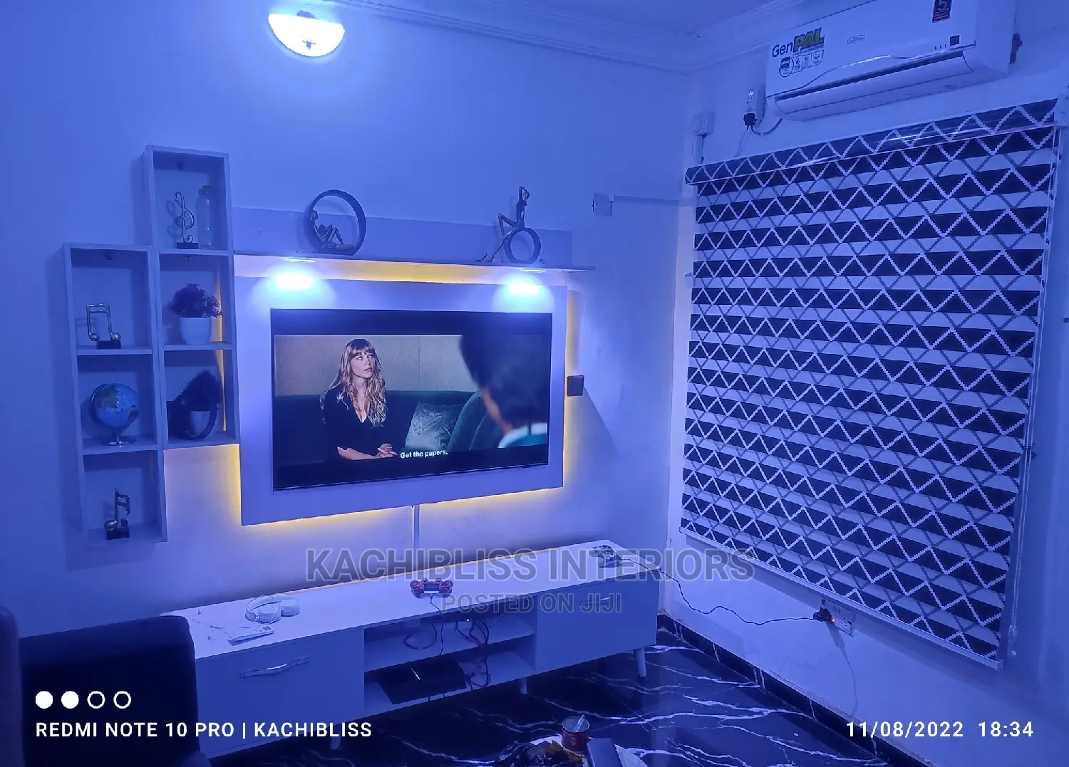 Tv Console With Lights