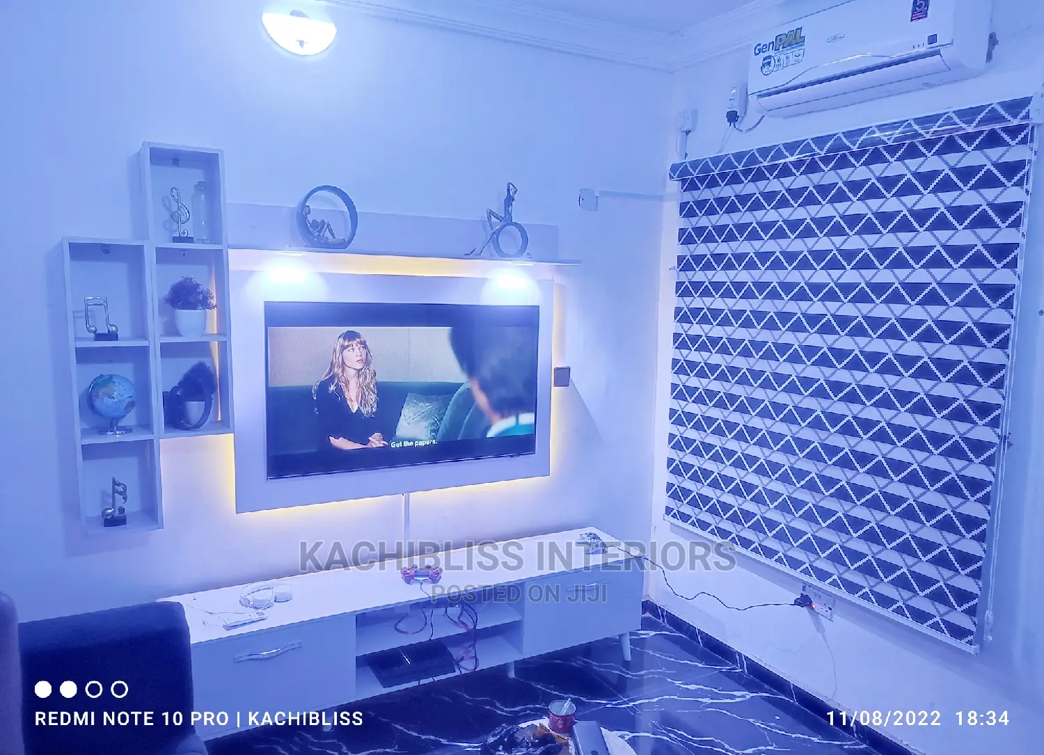 Tv Console With Lights
