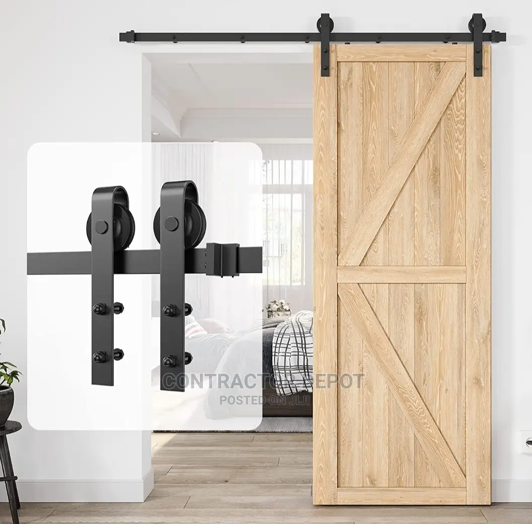 Generic 6.6ft Sliding Barn Door Hardware
