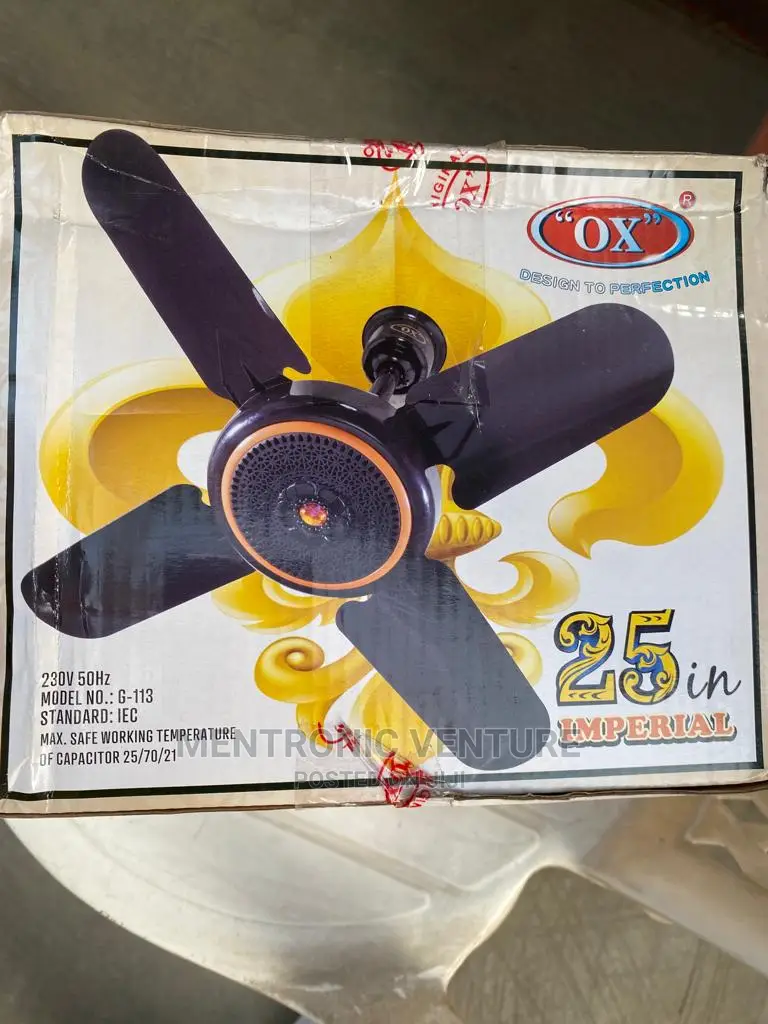 Ox Ceiling Fan Short Blade