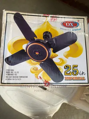 Ox Ceiling Fan Short Blade
