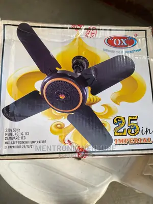 Ox Ceiling Fan Short Blade