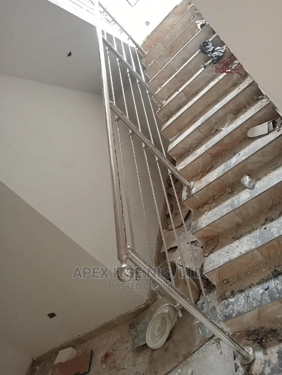Silver Stainless Handrail