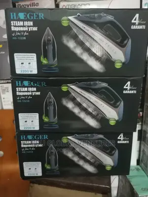Haeger 2 in 1 Cordless Steam Iron. 2200watts.