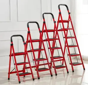 Multipurpose Steps Foldable Steel Ladder Home and Office
