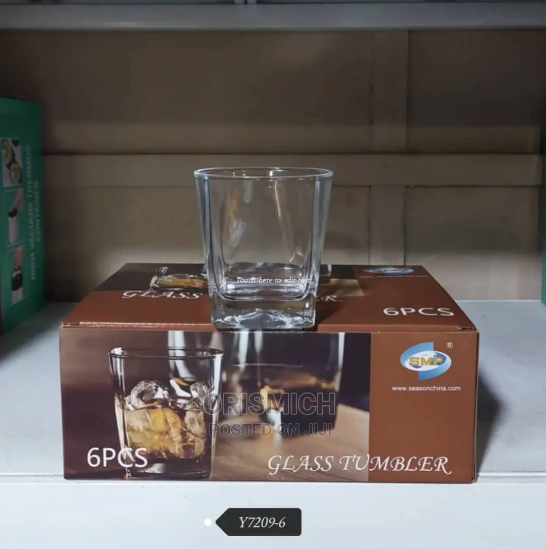6pcs Baron Glass Cups