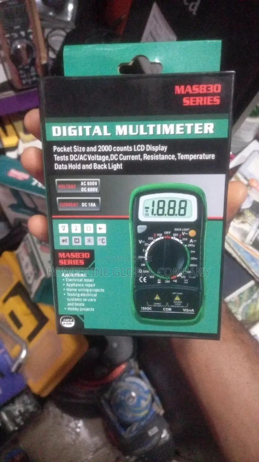 Digital Multimeter for Electrical/ Mechanical/ Works