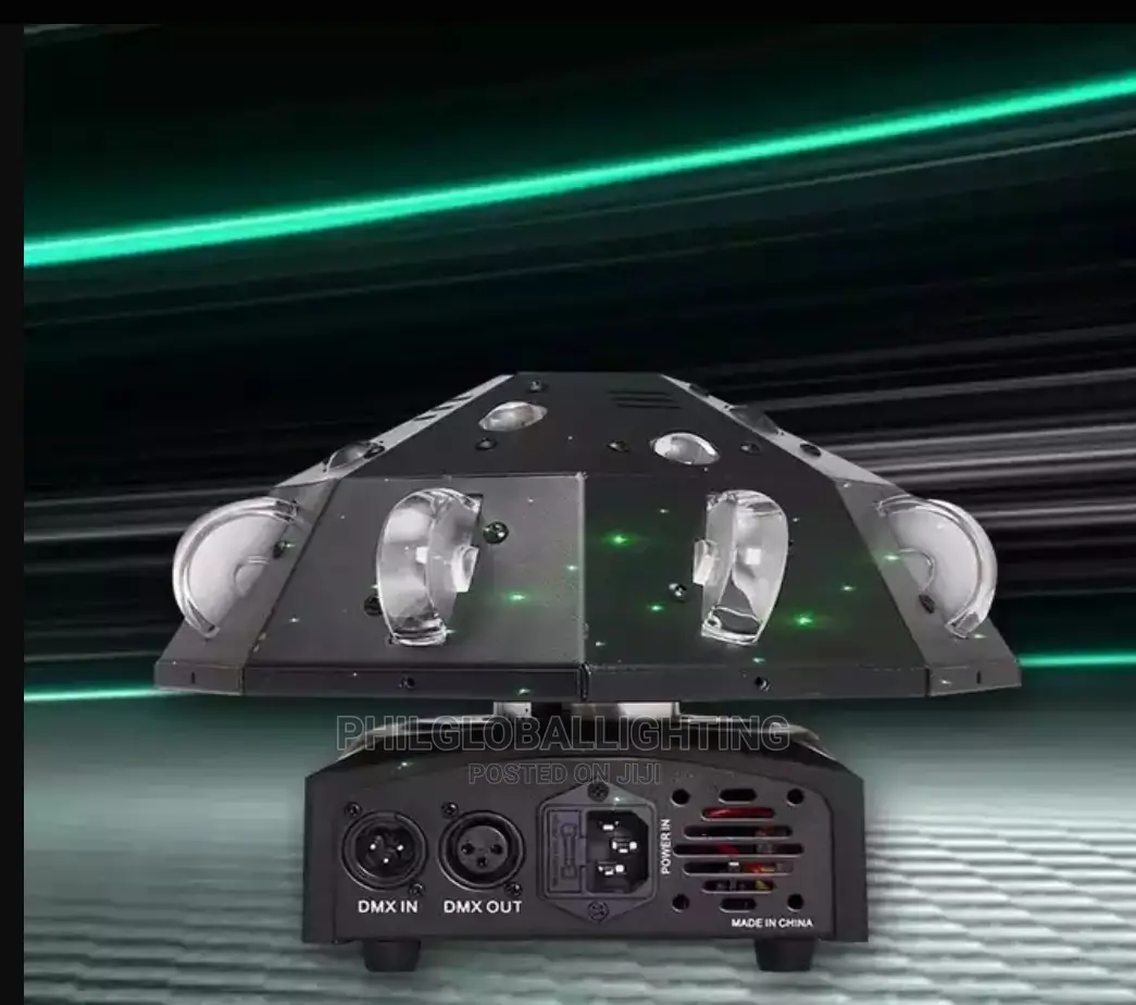 Mushroom Disco With Laser Light