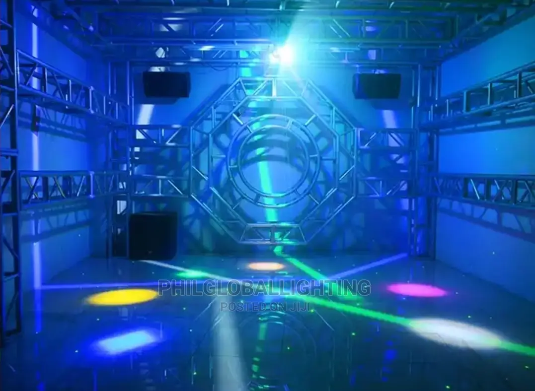Mushroom Disco With Laser Light